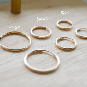 Endless Gold-Filled Hoop Earrings - Large
